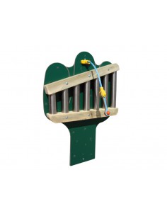 Cactus avec métallophone en acier inoxydable