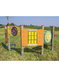 Panneau d'activités pour aire de jeu