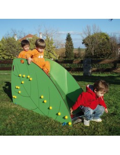 Toboggan feuille avec latérales en HPL 2