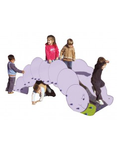 Podium ver avec latérales en HPL pour aire de jeu