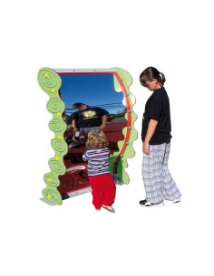 Mirroir magique double pour aire de jeux