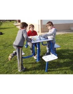 Table de jeux antivandalisme