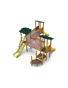 Toboggan Ason pour aire de jeux