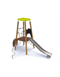 Tour de vigie pour aire de jeux