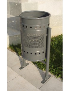 Corbeille à frange perforée