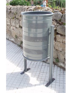 Corbeille galvanisée 2