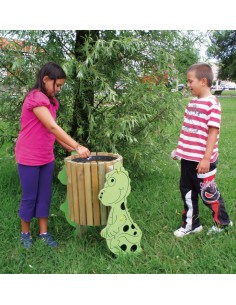 Poubelle dragon MANU 2