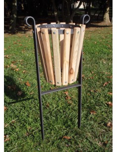 Corbeille avec panier conique 2