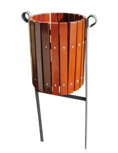 Corbeille rabattable