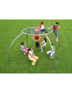 Araignée en acier inoxydable pour aire de jeux
