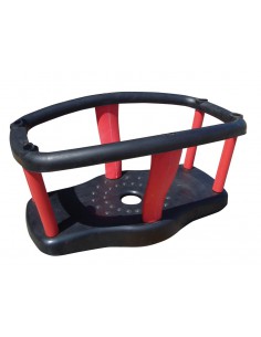 Siège berceau pour balançoire sans chaînes avec tiges filetées