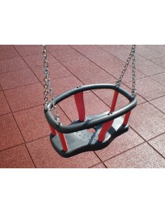 Siège berceau pour balançoire métallique