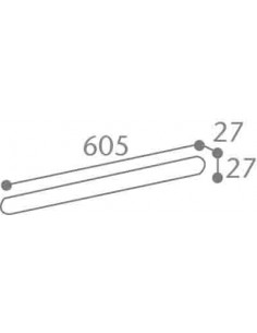 Lot de 5 tubes fluorescents KILEO 20 W 2