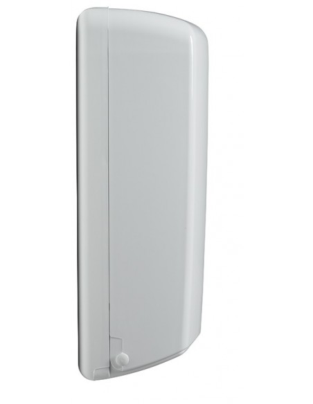 Le distributeur essuie-mains LENSEA 400 feuilles blanc est idéal pour l’espace sanitaire
