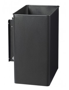 Corbeille pivotante rectangulaire murale TOURNY 27L