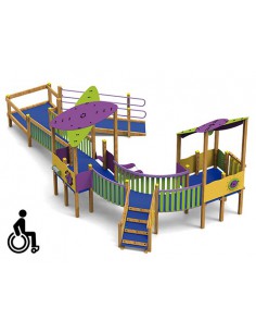 Parc CARTES pour aire de jeux PMR 2