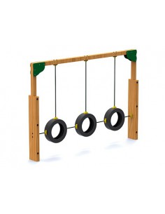 Parcours de Santé Bois PASSAGE OSCILLANT PNEUMATIQUE