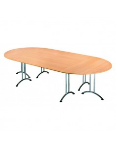 Table bois exotique pliante rectangulaire Tarragone 2