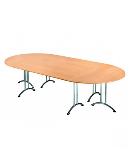 Table bois exotique pliante rectangulaire Tarragone