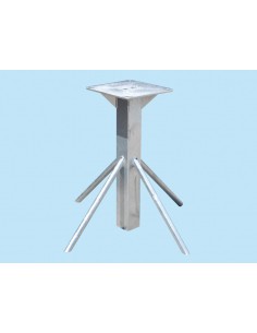 Base pour panier galvanisé