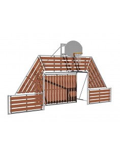 Frontale pour zone multi-sports DP708 et DP709