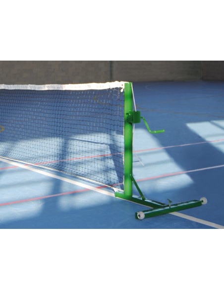 Poteaux Tennis avec treuil à crémaillère
