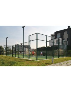 Piste de Padel avec tube d'acier galvanisé 2