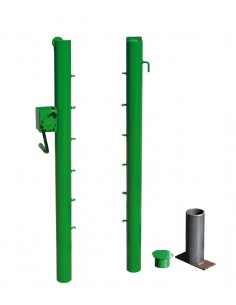 Poteaux Paddle avec treuil à crémaillère