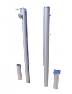 Poteaux Tennis en aluminium