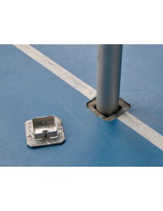 Poteaux Volley-ball avec fourreaux à sceller 2