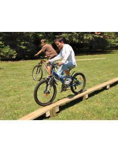Passerelle droite pour parcours vélo 2