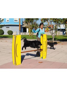 Saut en hauteur pour parcours canin 2